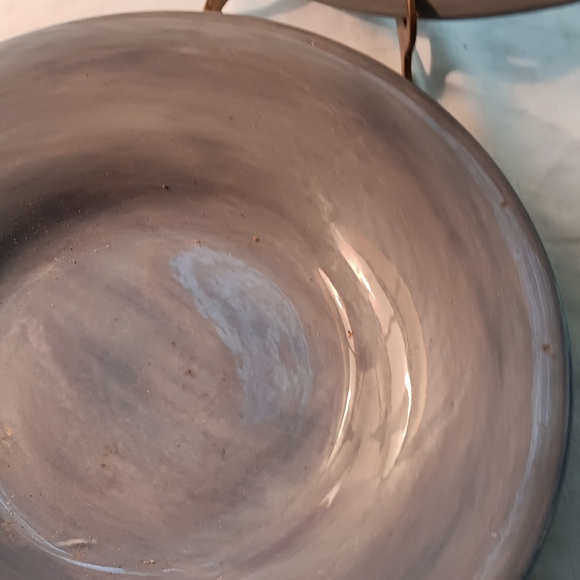 Pottery Barn Sausalito dinner plate in slate blue - Picture 2 of 6